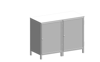 01 Assem 2 vaks Dressoir Mollis 9003