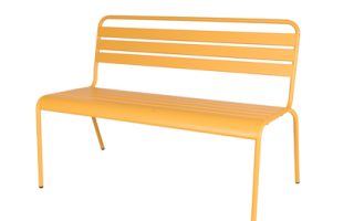 MaximaVida metalen tuinbank Max okergeel home